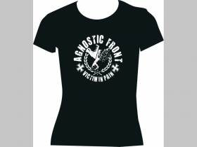Agnostic Front čierne dámske tričko 100%bavlna